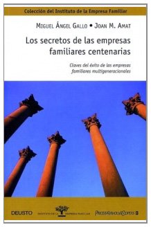 Los secretos de las empresas familiares centenarias: Claves del éxito de las empresas familiares multigeneracionales (Deusto-Instituto de la Empresa Familiar)