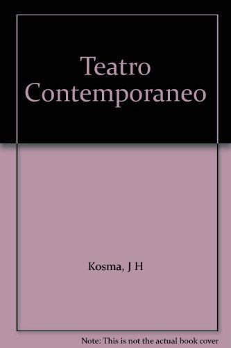 Teatro contemporaneo