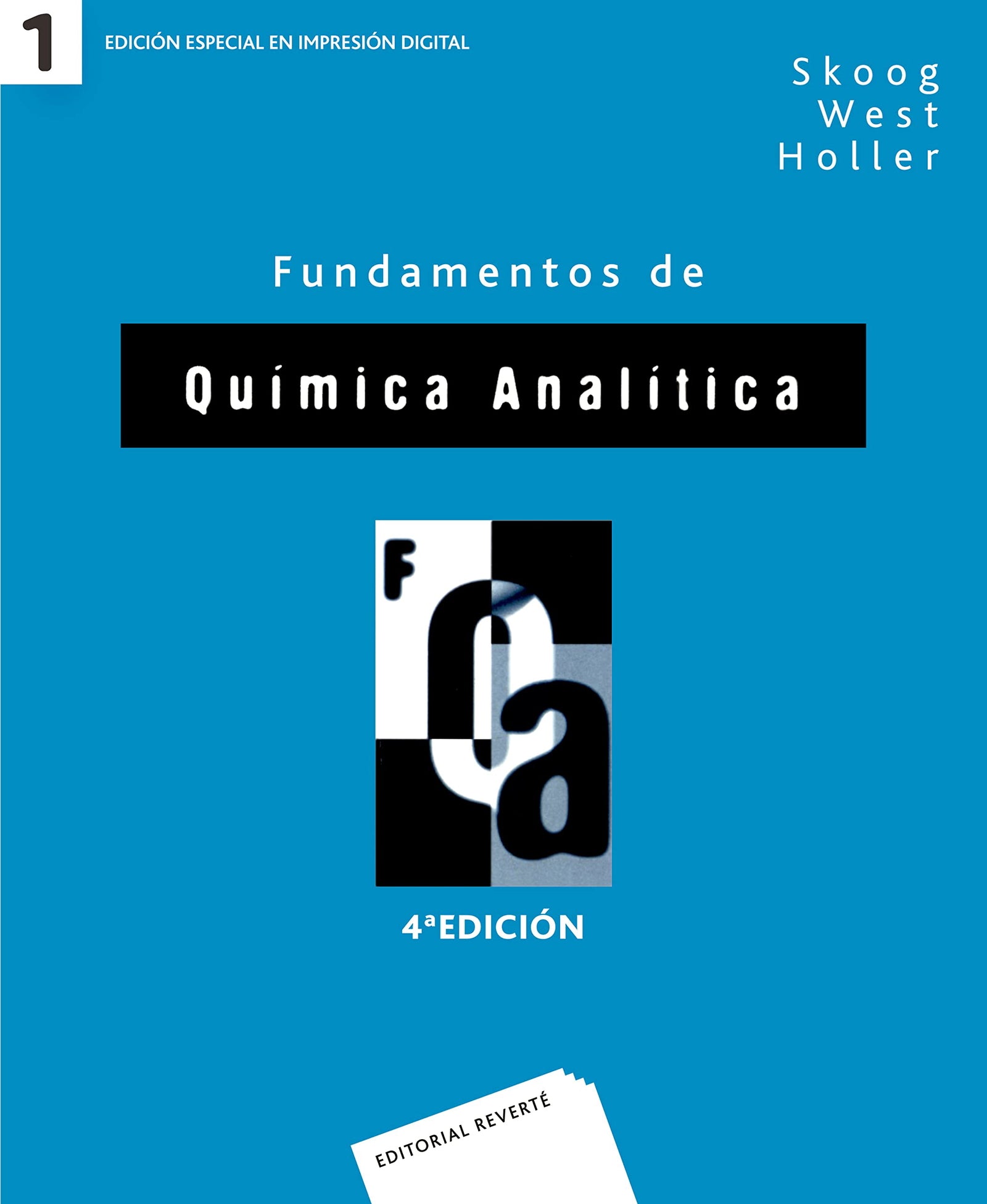 Fundamentos de química analítica. Volumen 1 (Vol.1) (SIN COLECCION)