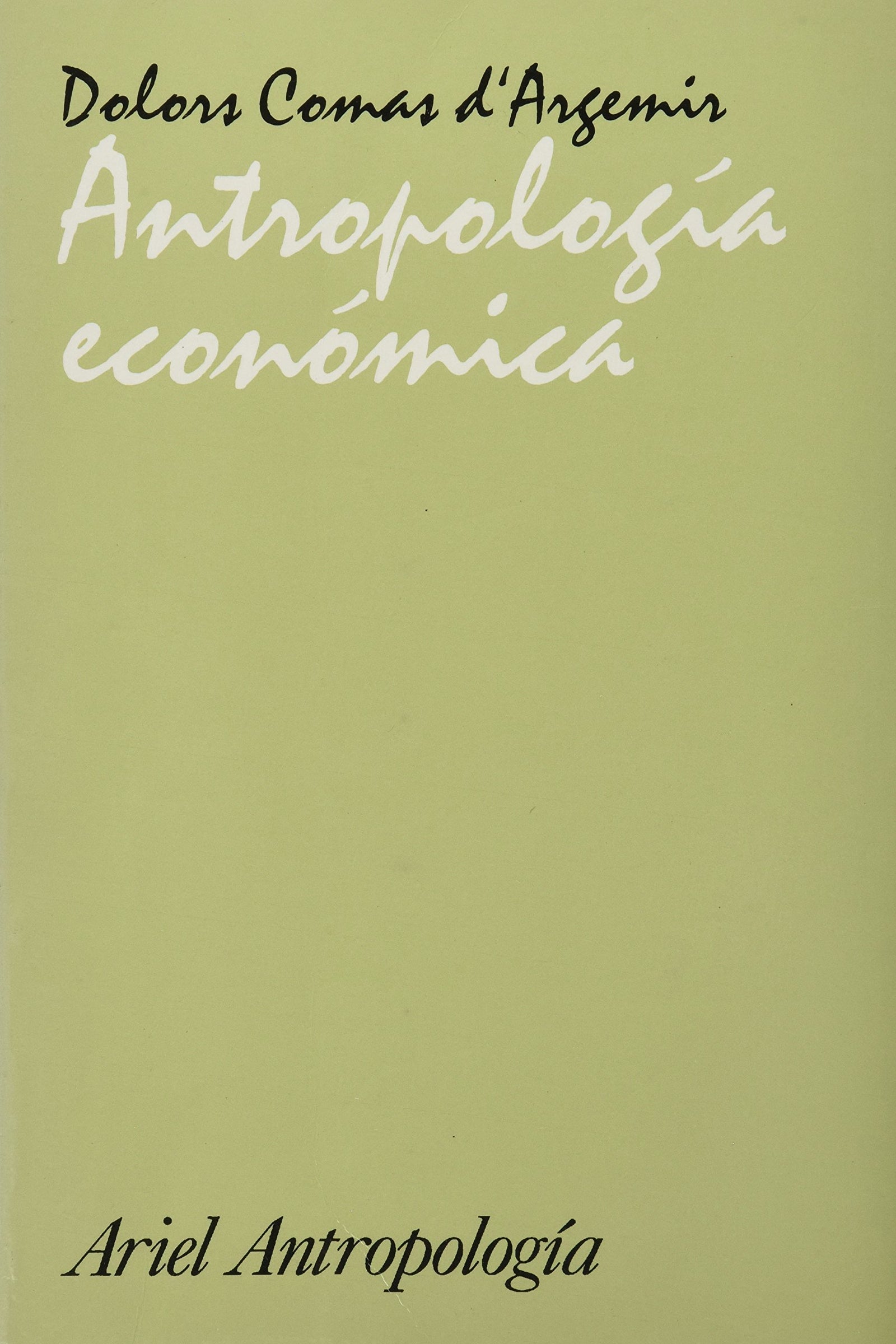 Antropología económica
