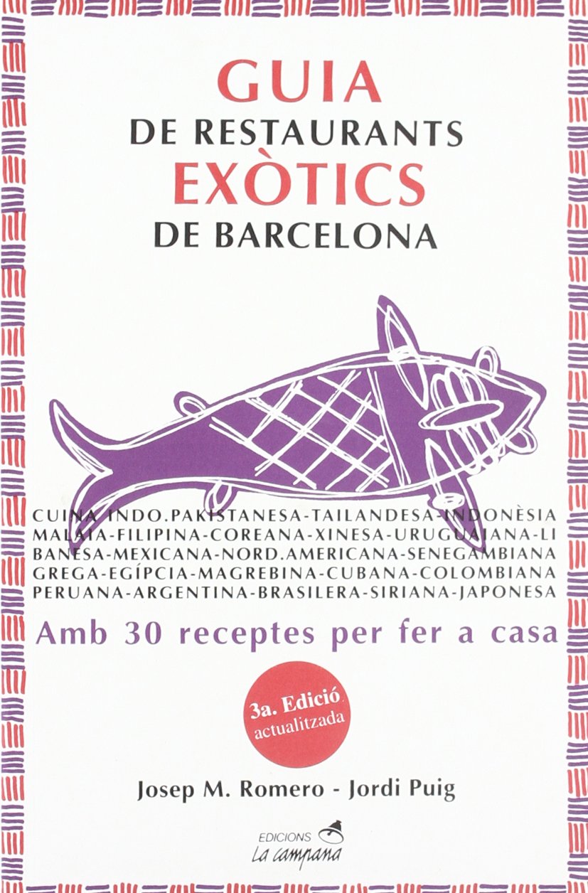 Guia de restaurants exòtics de Barcelona (SIN COLECCION)