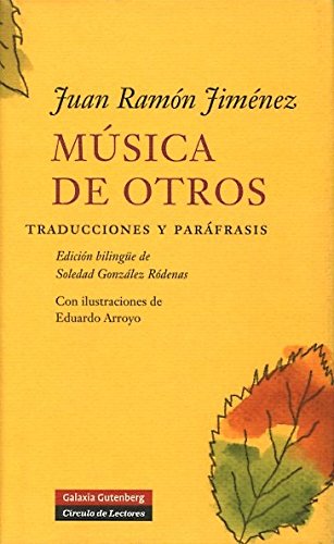 Música de otros: Traducciones y paráfrasis (POESÍA)