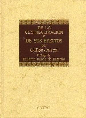 De la centralizacion y de sus efectos