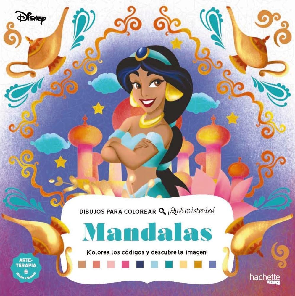Dibujos para colorear, ¡qué misterio! Mandalas (Hachette HEROES - DISNEY - Arteterapia)