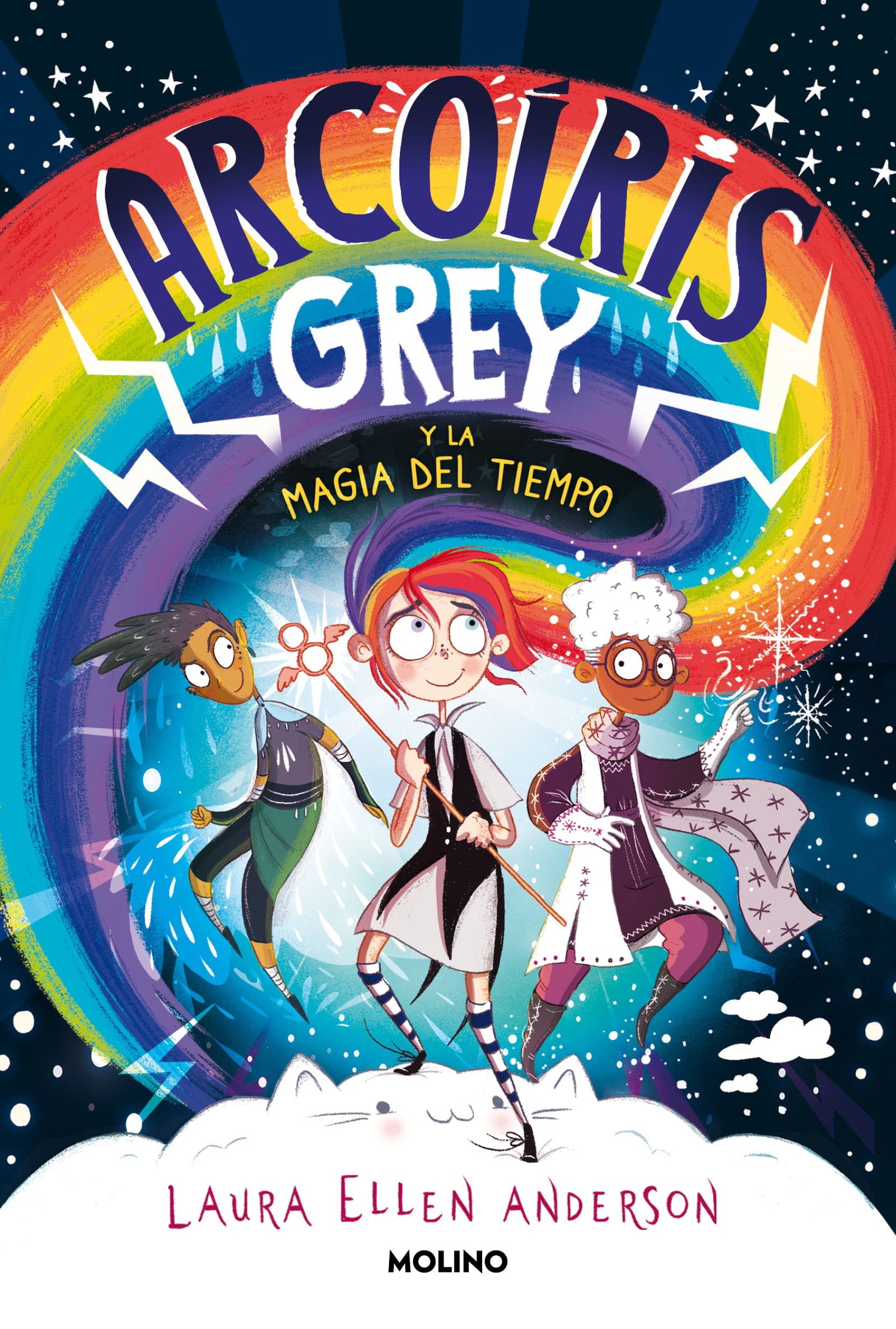 Arcoíris Grey 1 - Arcoíris Grey y la magia del tiempo (Ficción Kids)