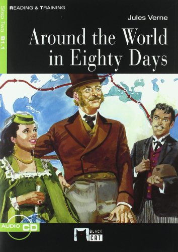 Around The World In 80 Days+cd (b1.1) (Black Cat. reading And Training)