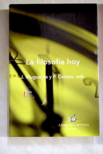 La filosofía hoy