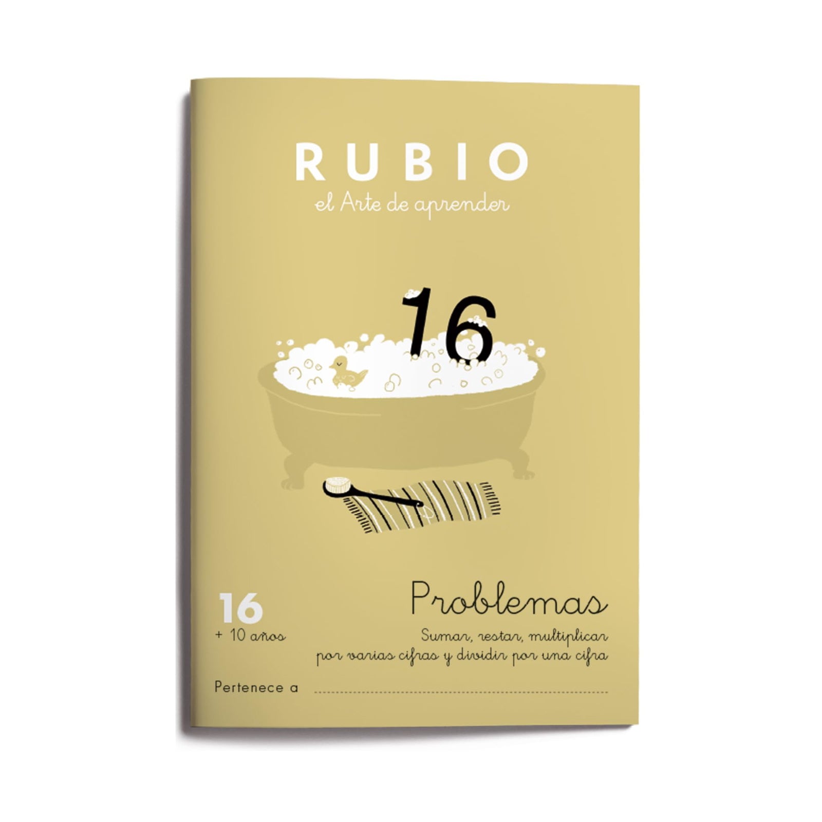 16 Problemas Rubio | Sumar, restar, multiplicar por varias cifras y dividir por una cifra | +10 años