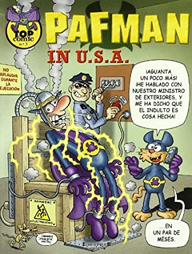 Top Cómic Pafman 3 - Pafman in U.S.A. (Bruguera Clásica)