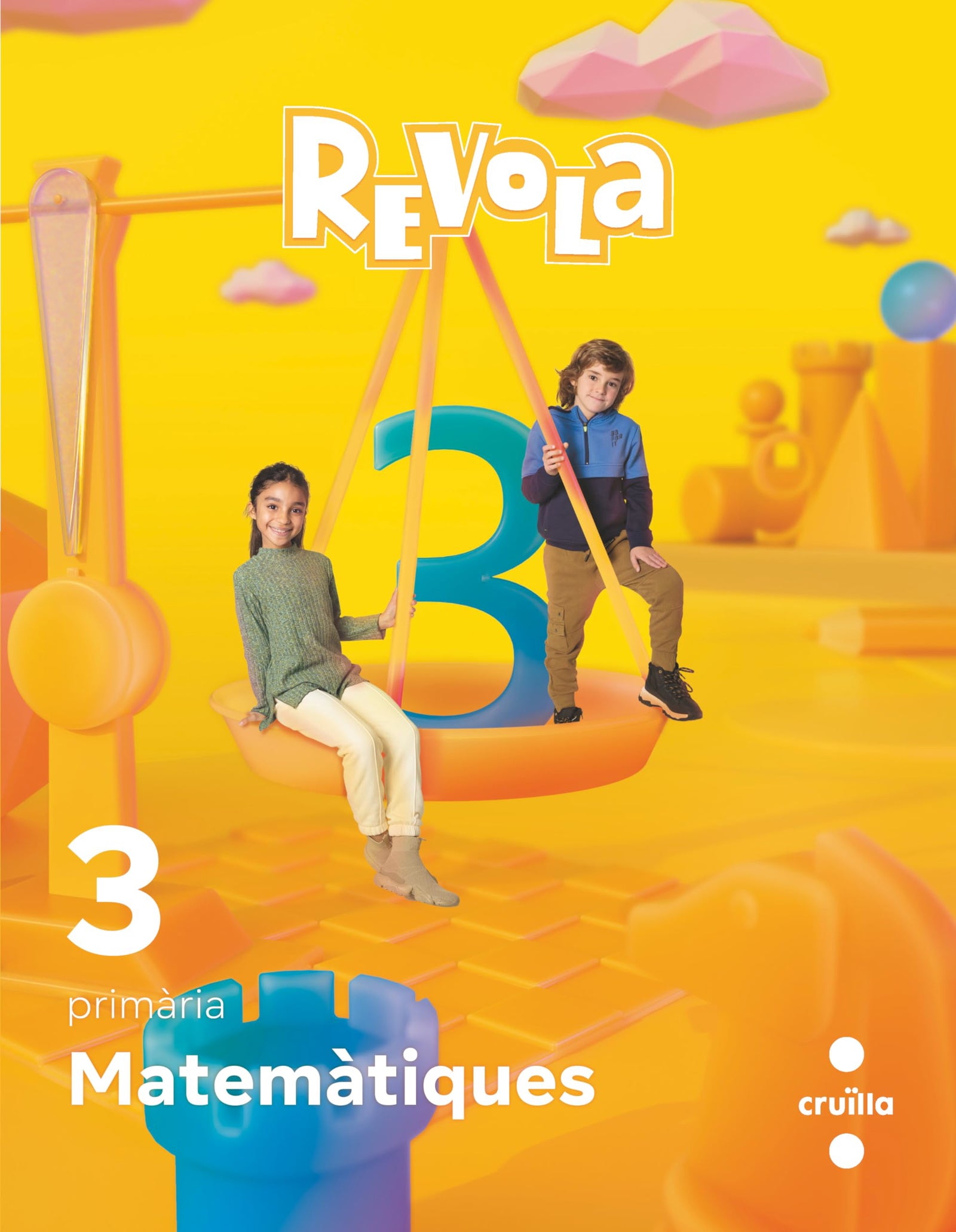 Matemàtiques. 3 Primària. Revola. Cruilla - 9788466151313 (REVUELA)