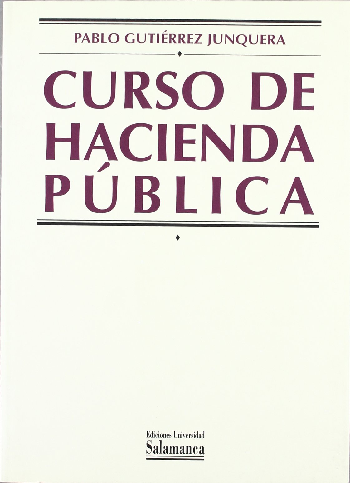 Curso de hacienda publica