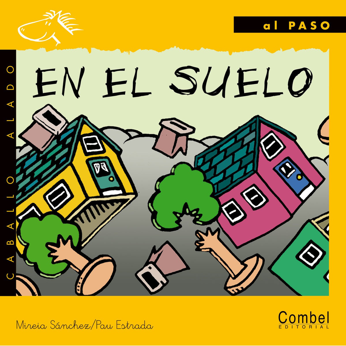 En el suelo