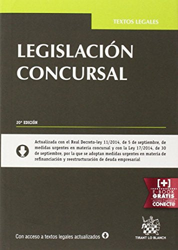 Legislación Concursal 20ª Edición 2014
