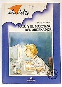 Malú y el marciano del ordenador