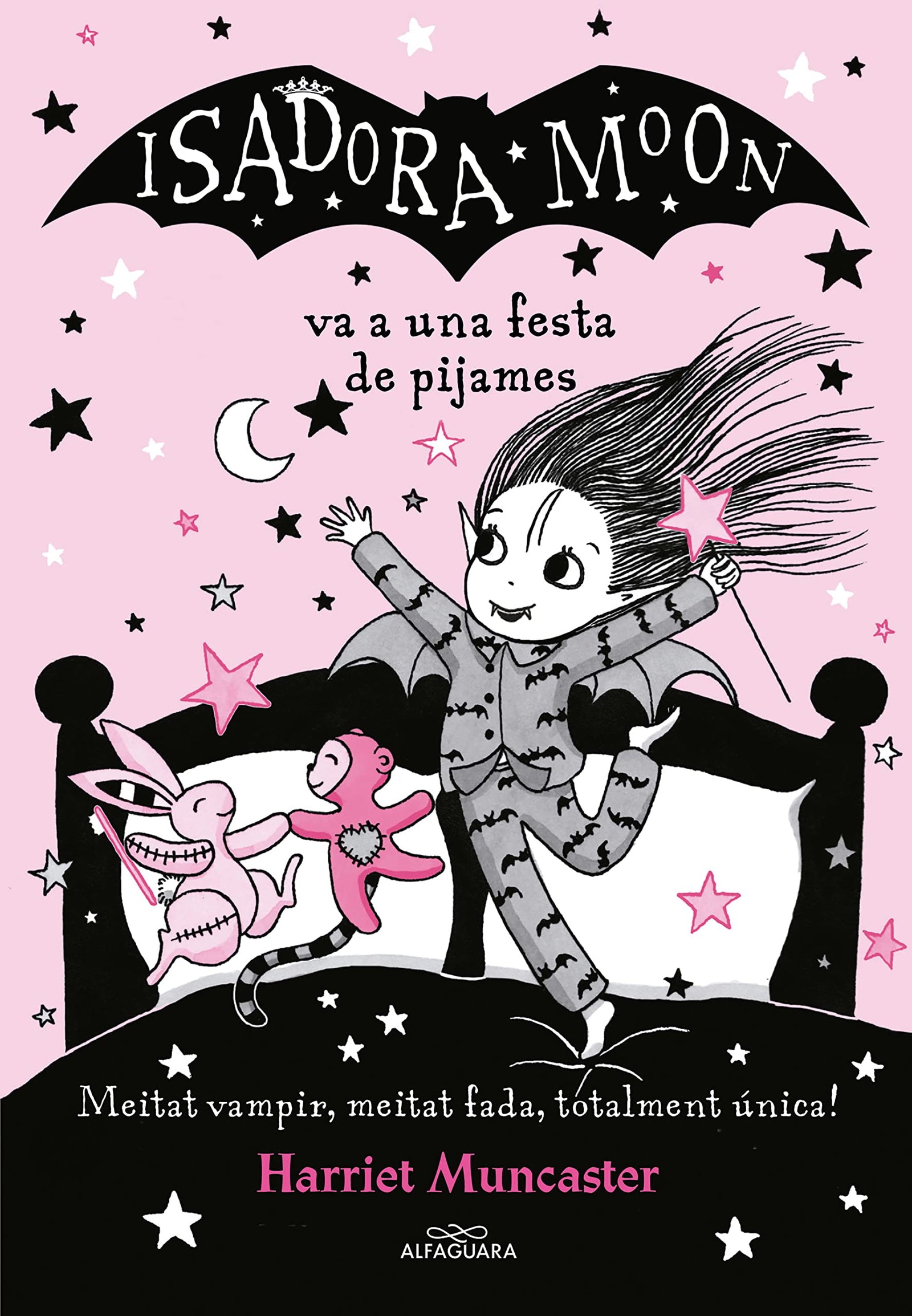 La Isadora Moon 8 - La Isadora Moon va a una festa de pijames: Un llibre màgic amb purpurina a la coberta! (Harriet Muncaster)