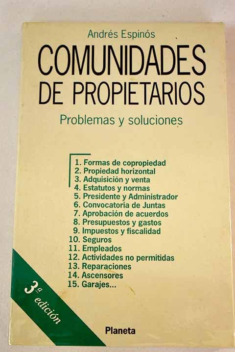 Comunidades de propietarios