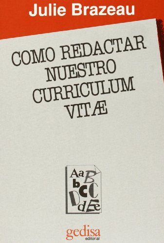 Como redactar nuestro curriculum vitae (PRACTICA)