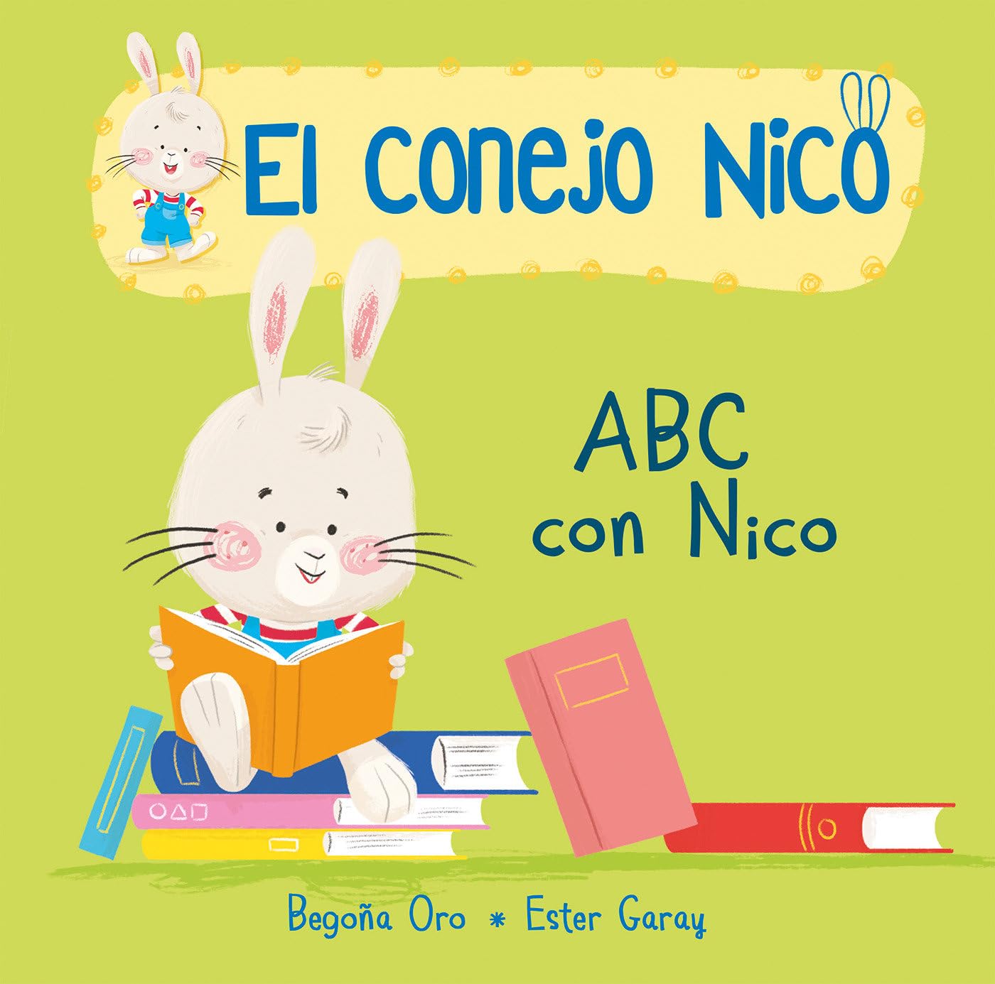 El conejo Nico. Libro de cartón - ABC con Nico