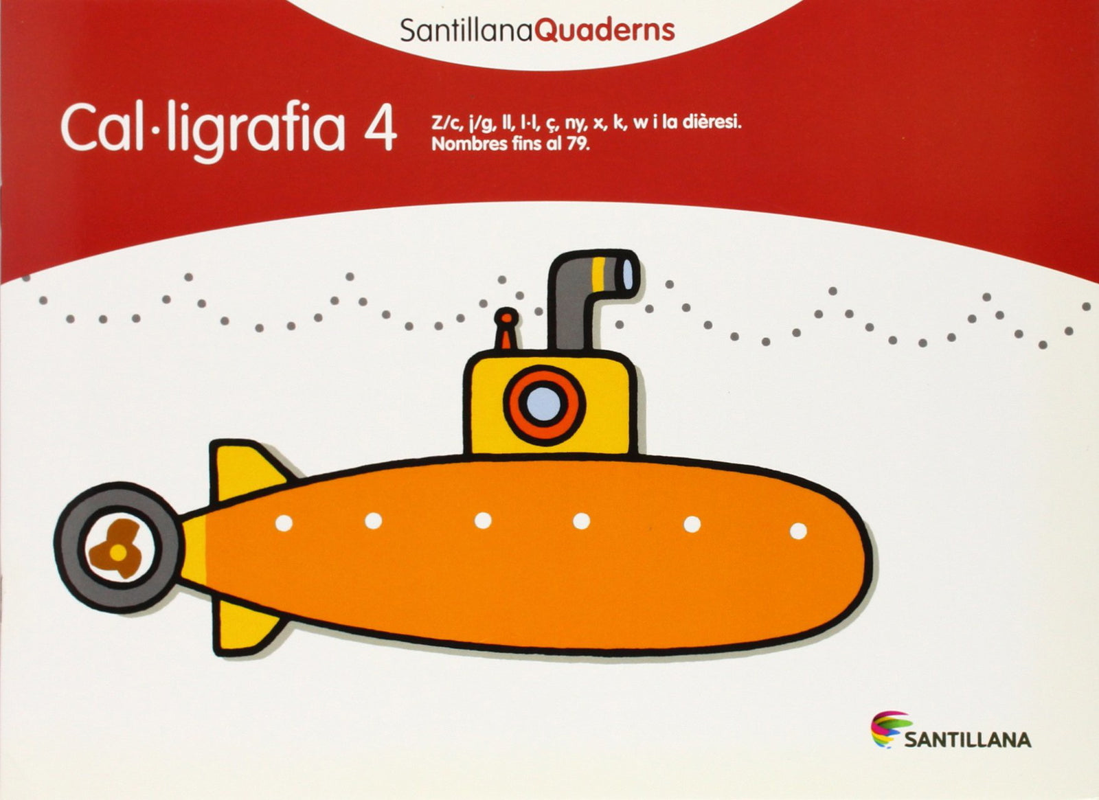 CAL.LIGRAFIA 4 SANTILLANA QUADERNS (SIN COLECCION)