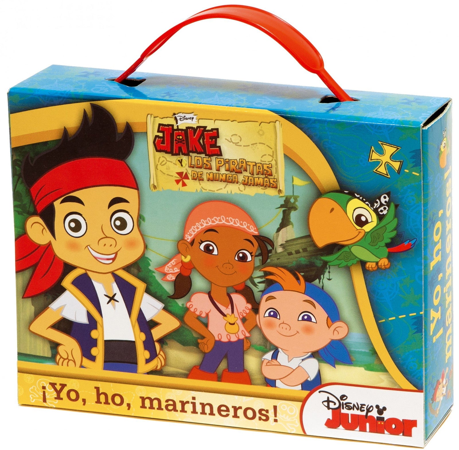 Jake y los piratas. ¡Yo, ho, marineros!: Maletín con cuatro libros (Disney. Jake y los piratas)