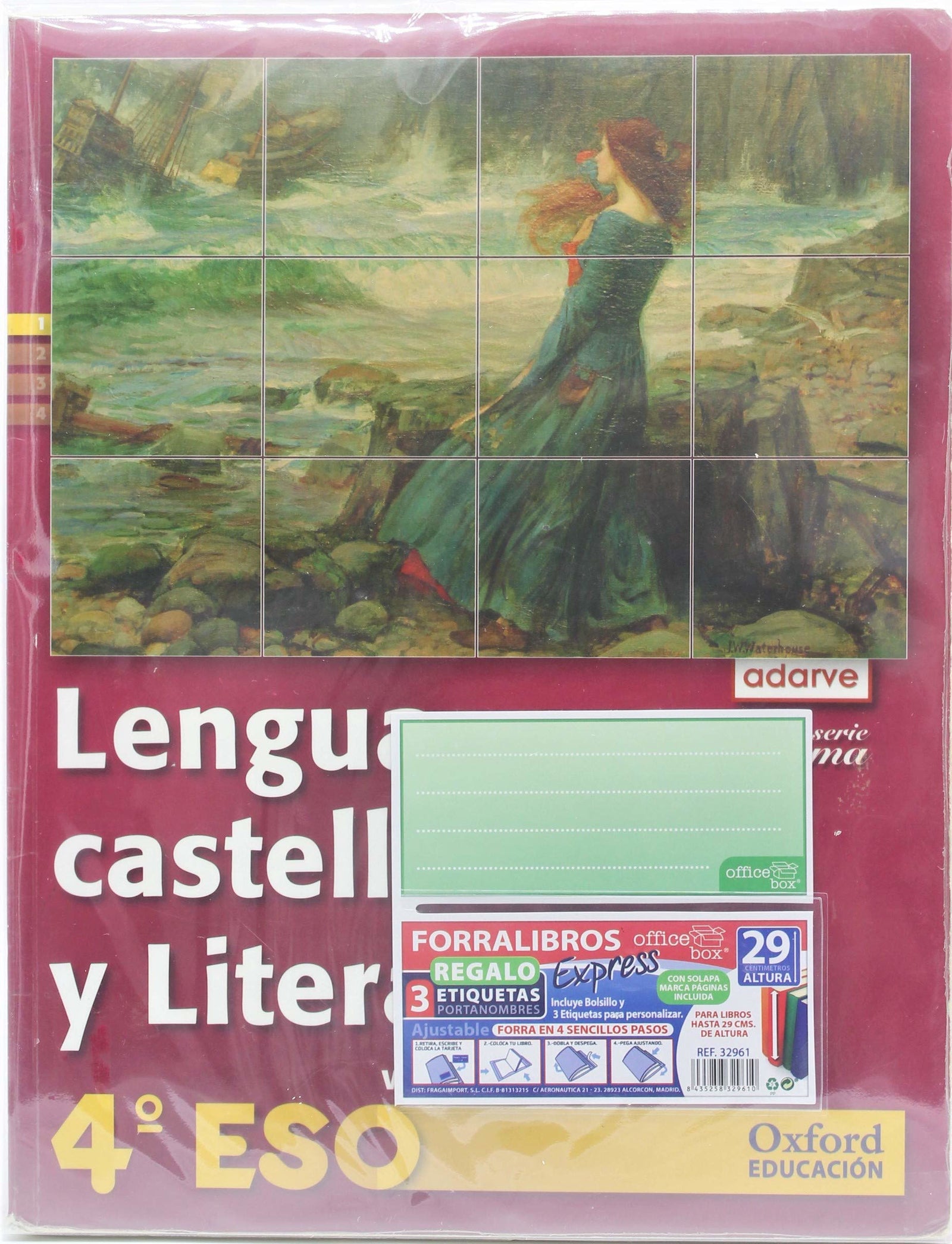 Adarve Lengua y Literatura Serie Trama 4º ESO Libro del Alumno Versión Trimestral (Volúmenes 1,2,3 y 4): Adarve Lengua y Literatura Serie Trama 4ºESO Libro del Alumno Volumen 4