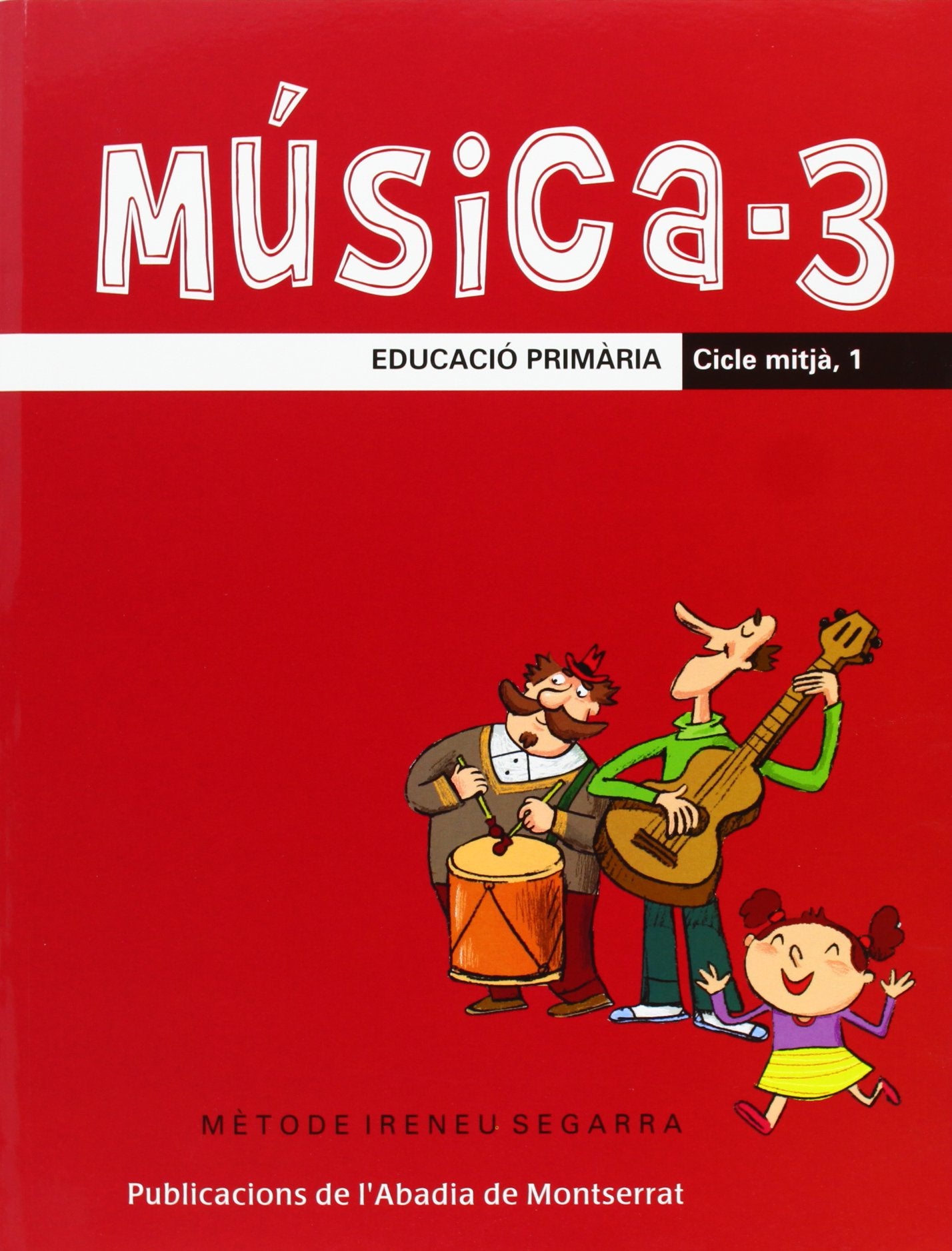 Música-3. Educació Primària. Cicle mitjà, 1 (Llibres de Música)