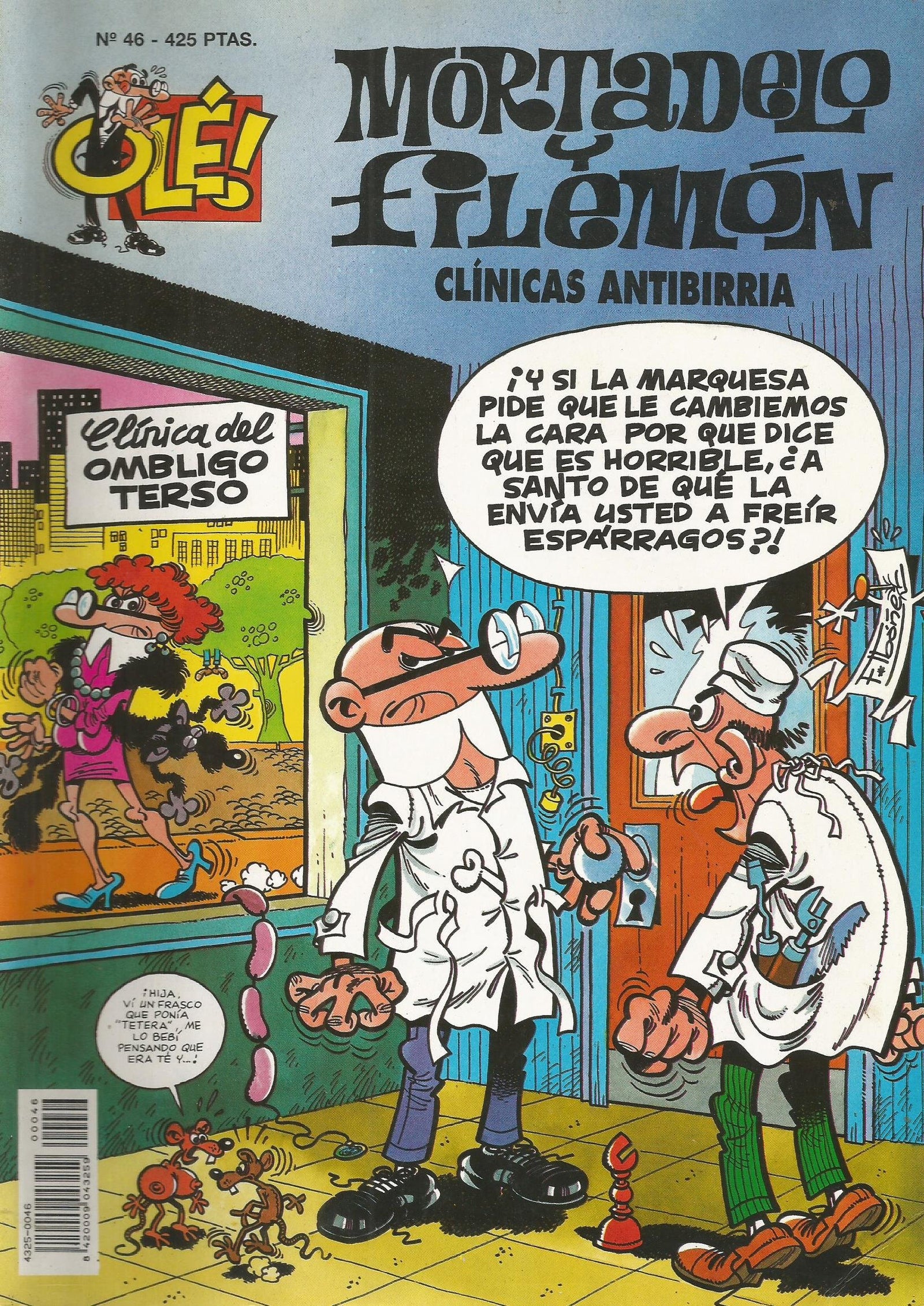 Clínicas Antibirria (Olé! Mortadelo 46)