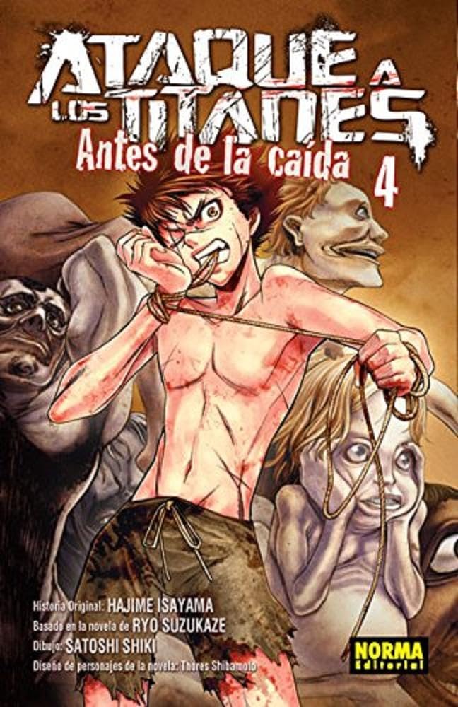ATAQUE A LOS TITANES.4 ANTES DE LA CAIDA