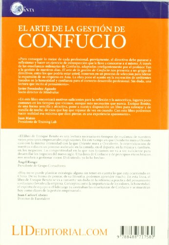 El Arte De La Gestión de Confucio (Acción Empresarial)