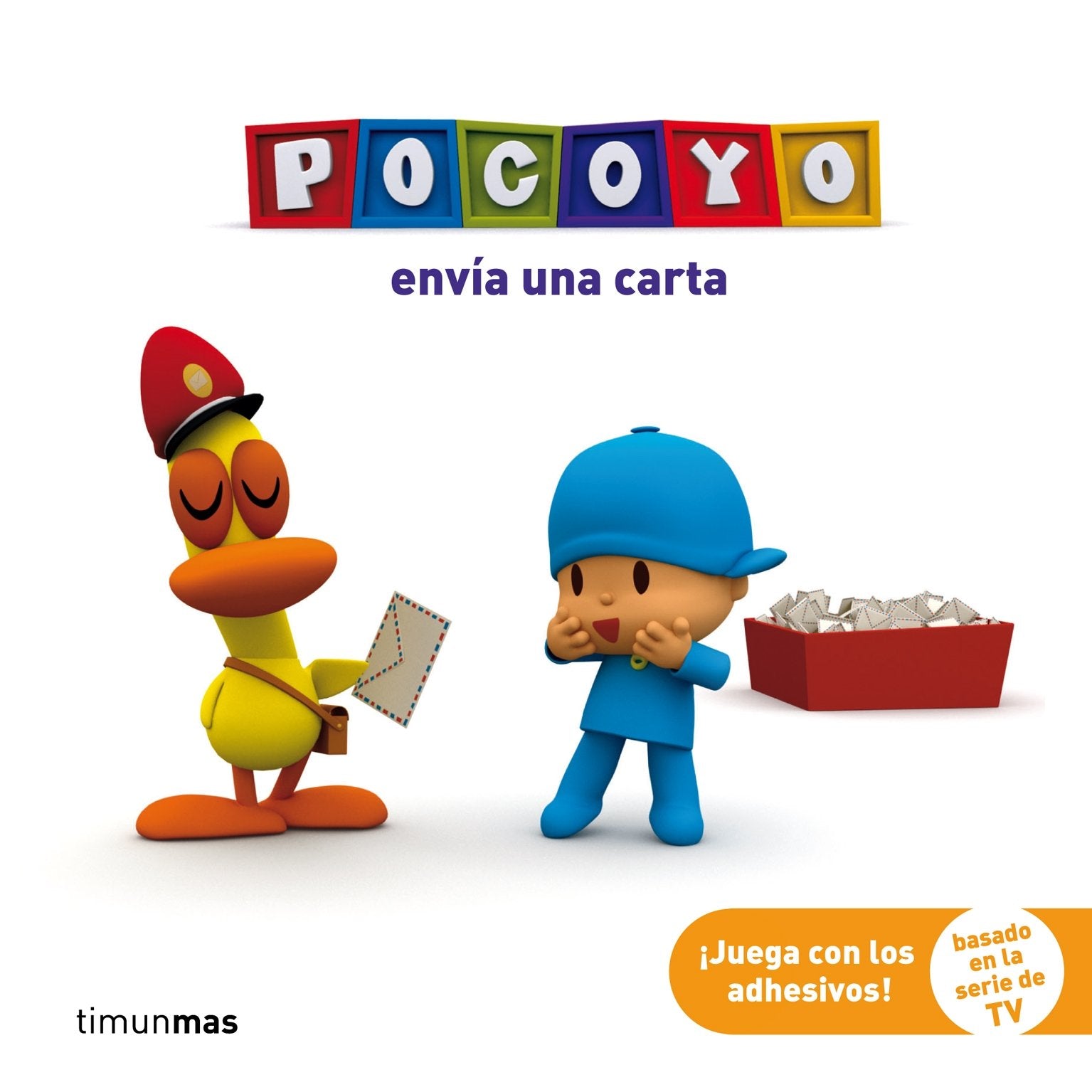 Pocoyó envía una carta: Libro con adhesivos: 1