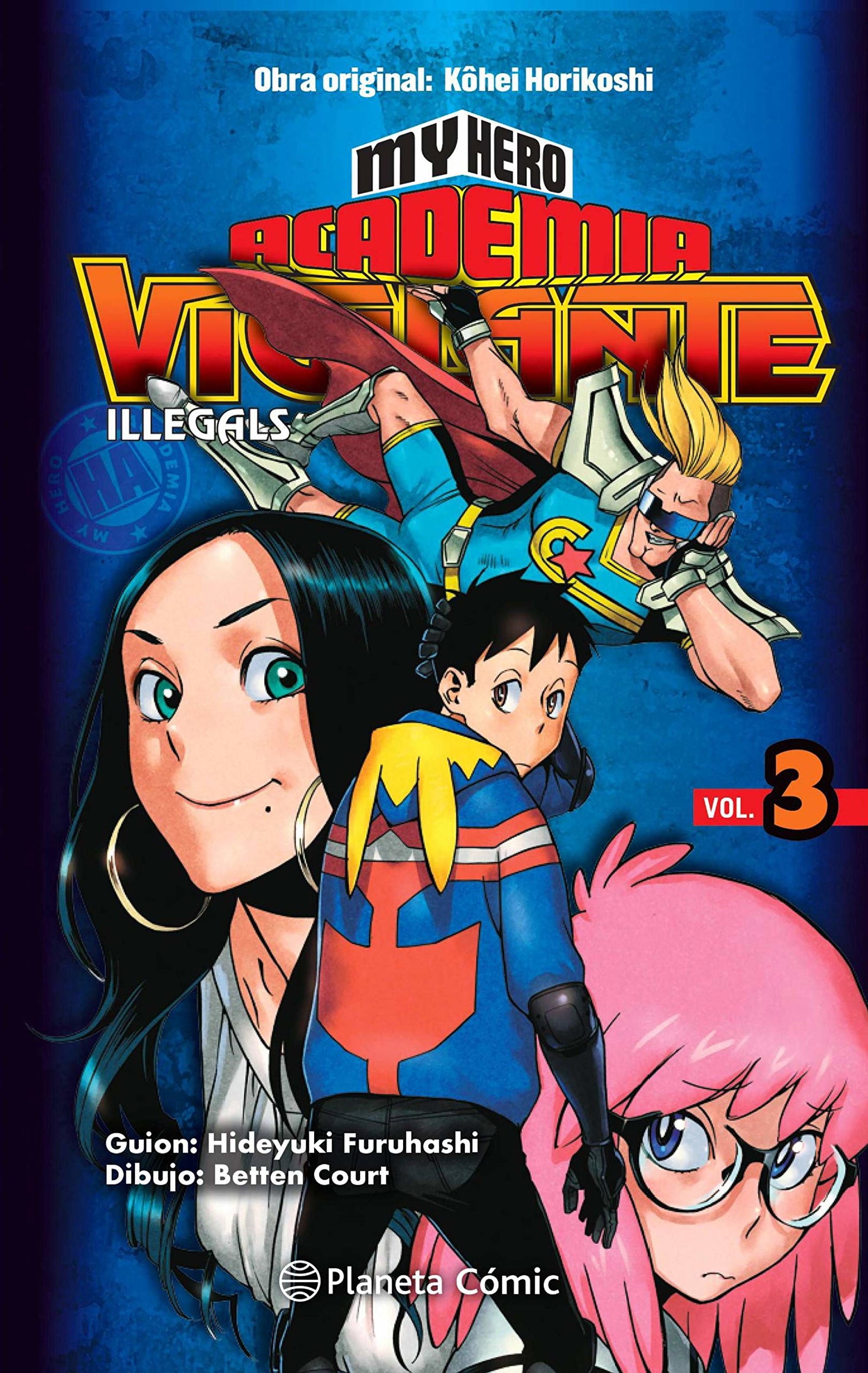 My Hero Academia Vigilante Illegals nº 03/15 (Manga Shonen)