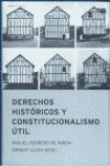 Derechos históricos y constitucionalismo útil
