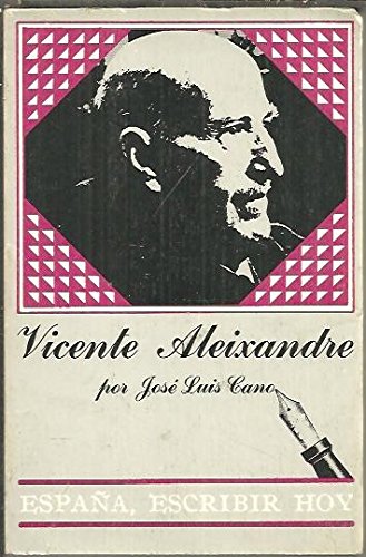 VICENTE ALEIXANDRE (SIN COLECCION)