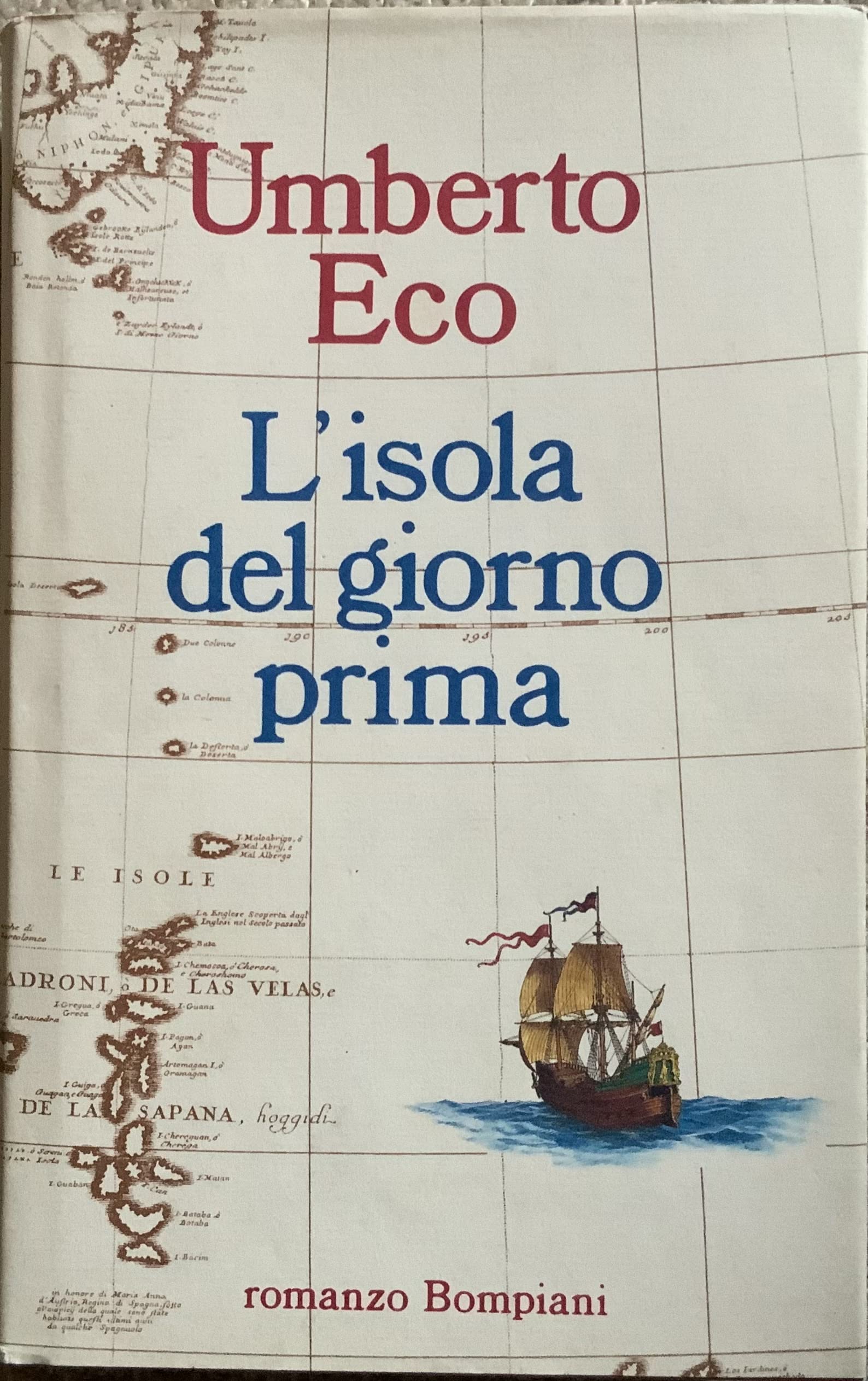 L'isola del giorno prima (Letteraria)