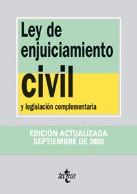 LEY DE ENJUICIAMIENTO CIVIL 08 (SIN COLECCION)