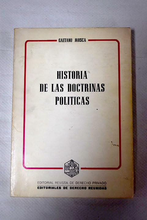 Historia de las doctrinas politicas