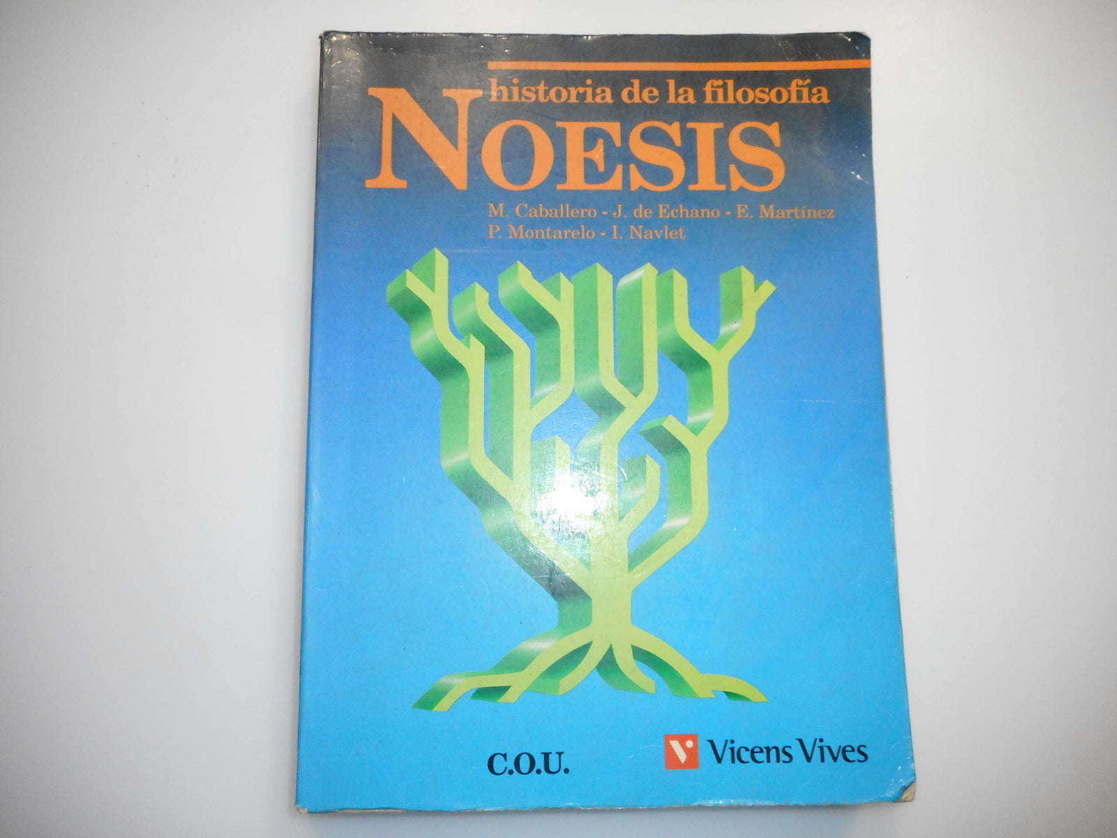 Noesis : historia de la filosofia,cou