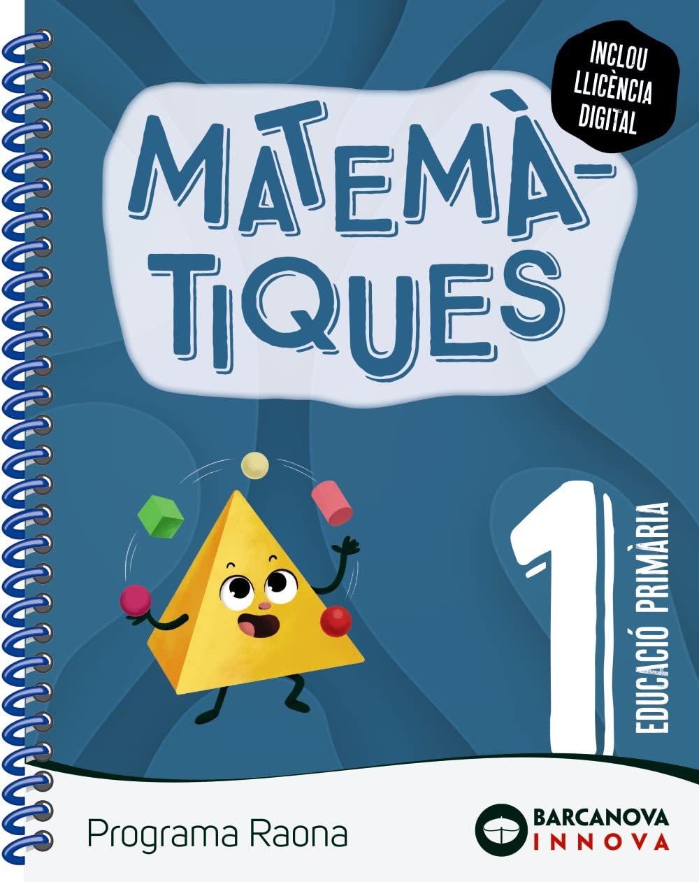 Raona 1. Matemàtiques (lletra lligada) (Innova 2)