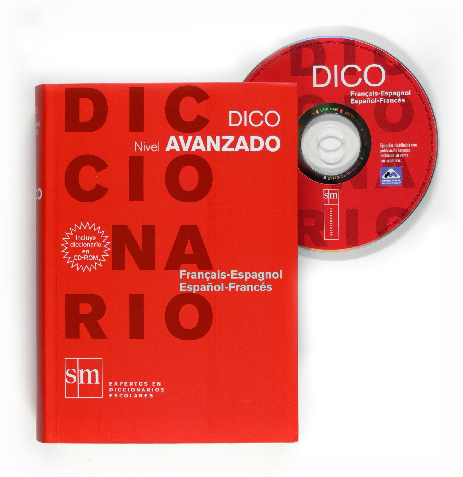 Diccionario Dico: Nivel Avanzado. Français - Espagnol / Español - Francés - 9788467531657 (DICCIONARIOS)