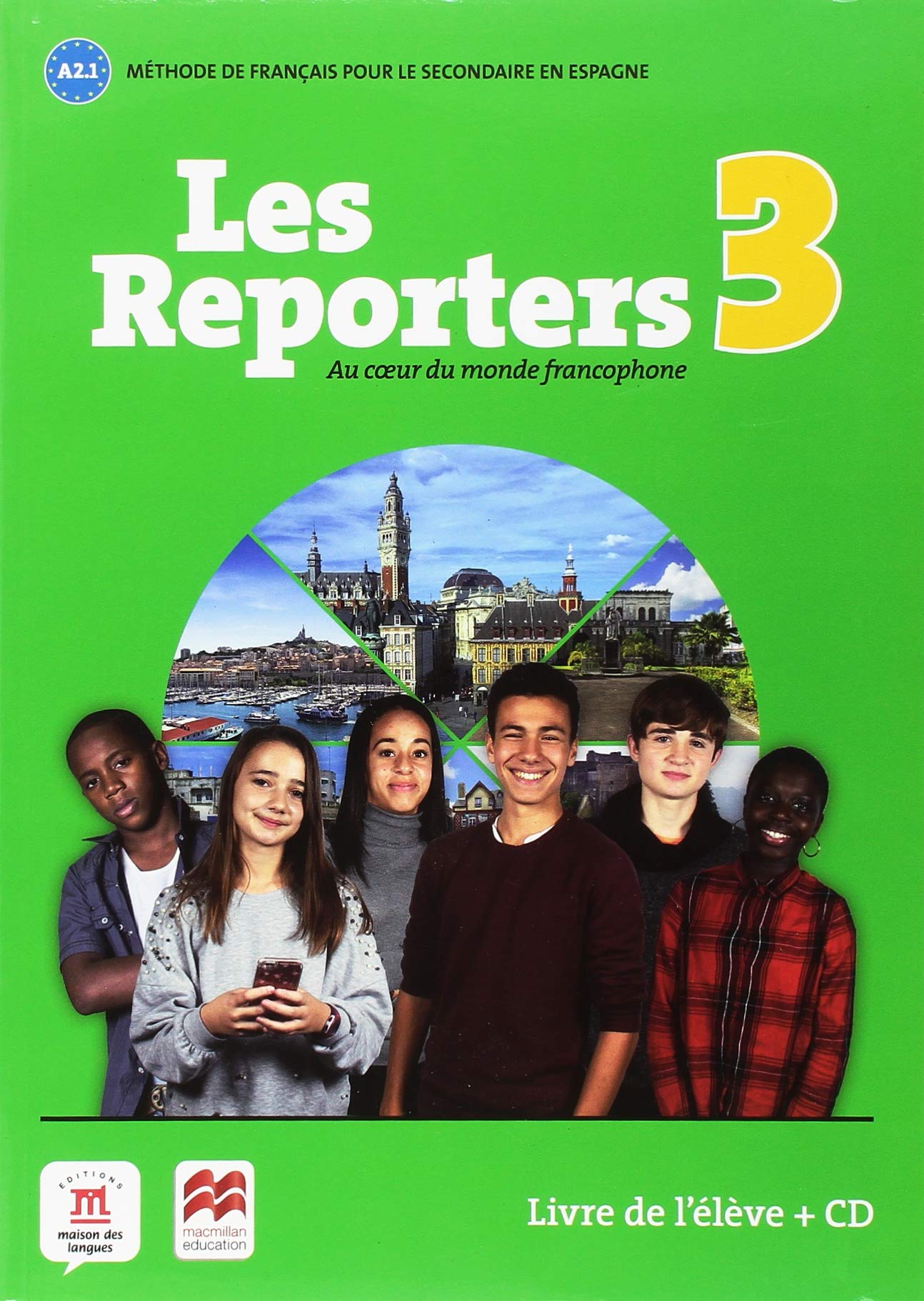 Les Reporters 3: Au coeur du monde francophone - 9788417260194 (DIFUSION)