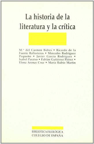HISTORIA DE LA LITERATURA Y, LA (SIN COLECCION)