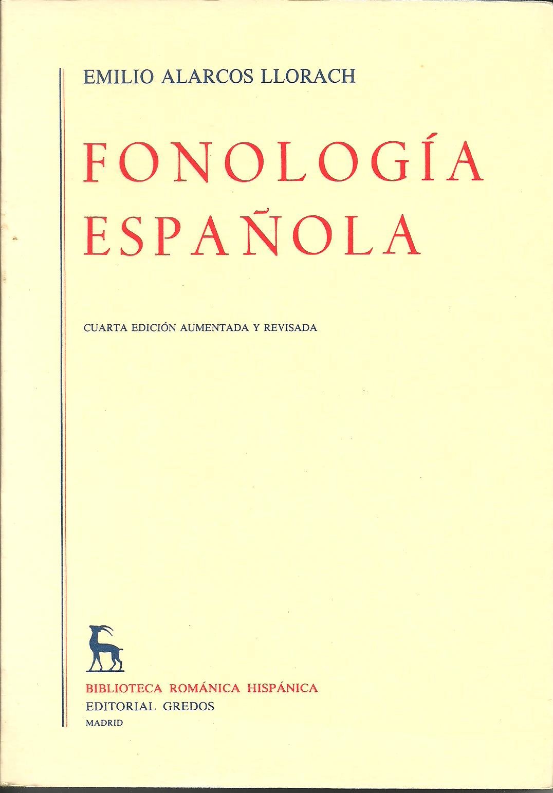 Fonología española (Varios Gredos)