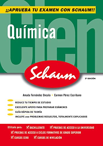 CUTR QUIMICA SCHAUM SELECTIVIDAD- CURSO CERO(CASTELLANO) - 9788448198510 (SIN COLECCION)