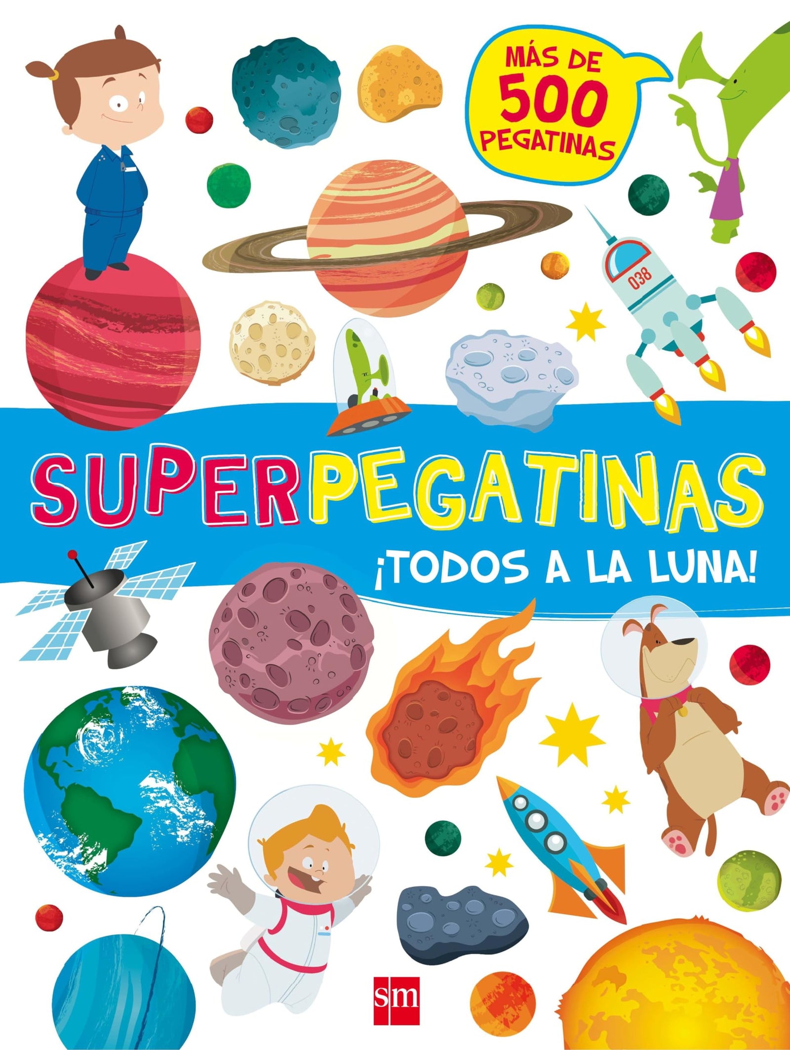 ¡Todos a la luna! (Pegatinas)