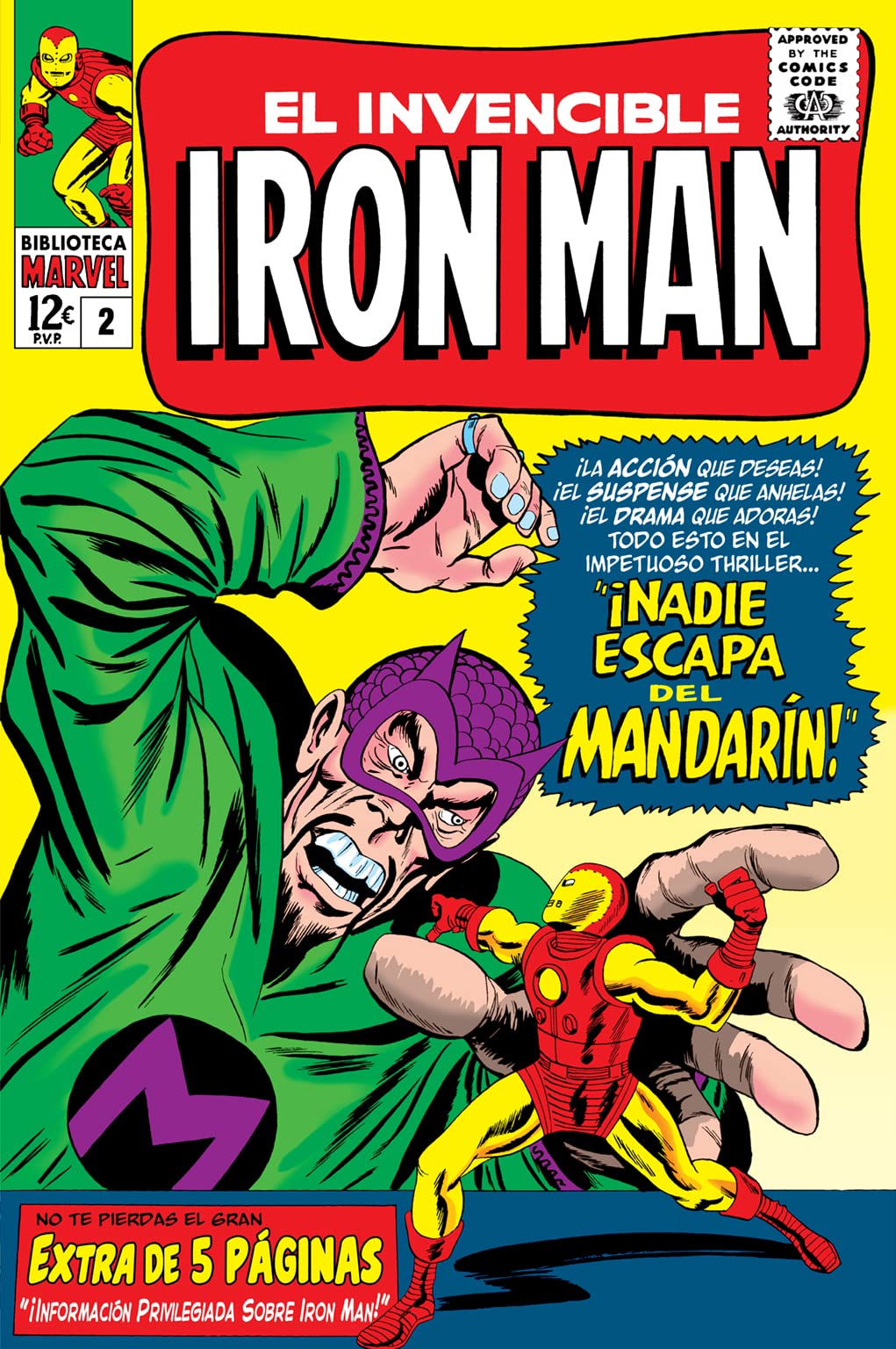 Biblioteca marvel el invencible iron man 2. 1963-64: tales of suspense 48-56 usa