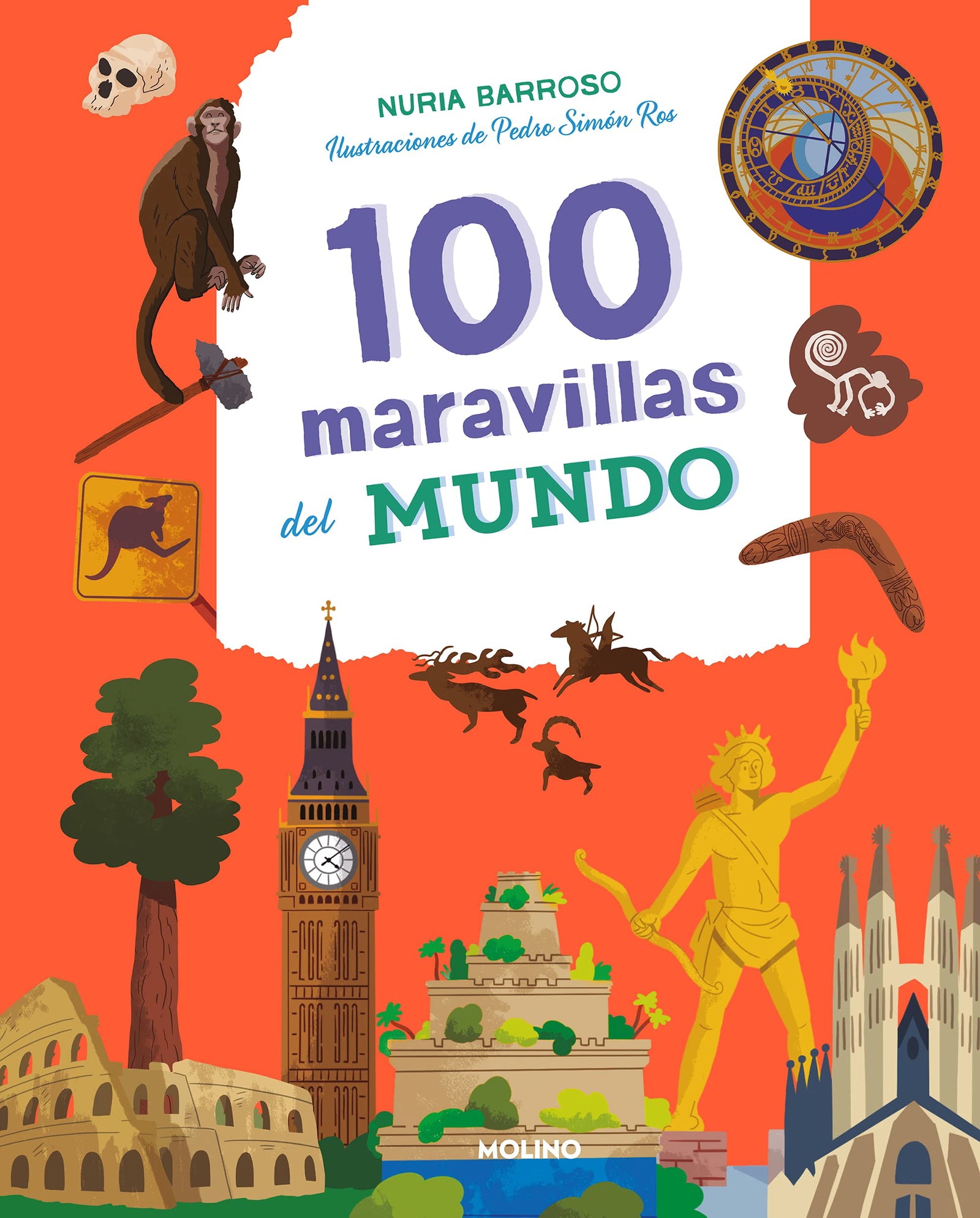 100 maravillas del mundo (Colección 100) (No ficción infantil)