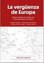 La vergüenza de Europa.: Diarios desde el campo de concentración de Quíos (SIN COLECCION)