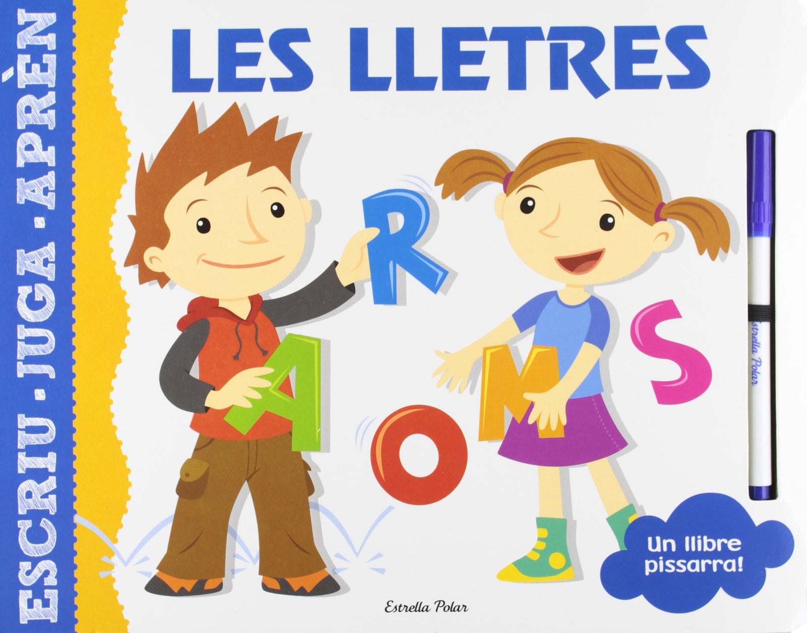 Les lletres: Un llibre pissarra! (La Lluna de Paper)