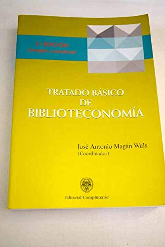 Tratado basico de biblioteconomia