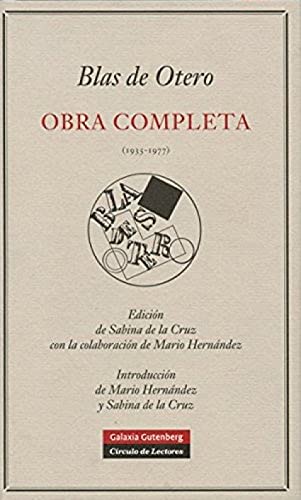 Obra completa de Blas de Otero: 1935-1977 (POESÍA)